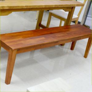 China French Style 160cm Long Mahogany Solid Wood Dining Bench wholesale