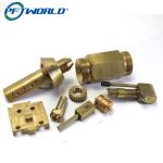 Precision CNC Brass Parts with Heat Resistance Plating Surface Treatment