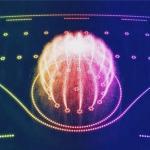 Full Color Large Floating Lake Fountain LED Lights