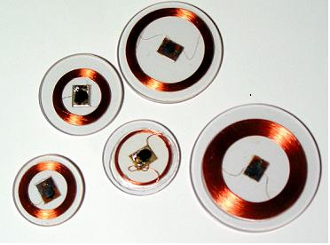 125KHZ Passive Programming RFID Tags PVC Transparent Smart RFID Tag 13.56MHz