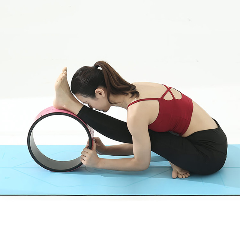Comfortable Dharma Yoga Prop Wheel For Inversions Backbends Back Pain