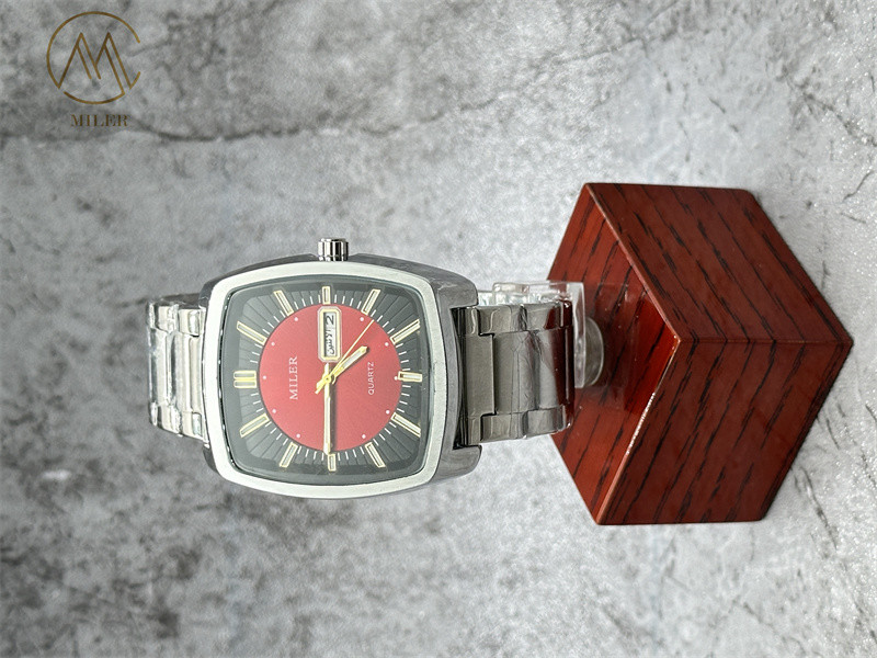 Men's Watch Waterproof Quartz Timer Fashion Brand Watch Men's Stainless Steel