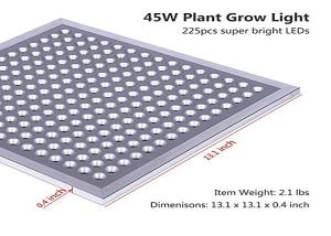 China 45W Indoor LED Grow Light / Full Spectrum Grow Lights IP65 Energy Saving CE / ROHS wholesale