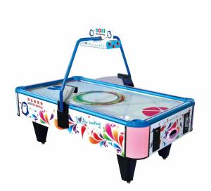China Hockey Star Arcade Style Air Hockey Table , Fiberglass 4 Player Air Hockey Table wholesale