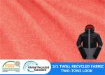 Waterproof 100*100 105 GSM Two Tone Fabric For Skiing Sports Wear