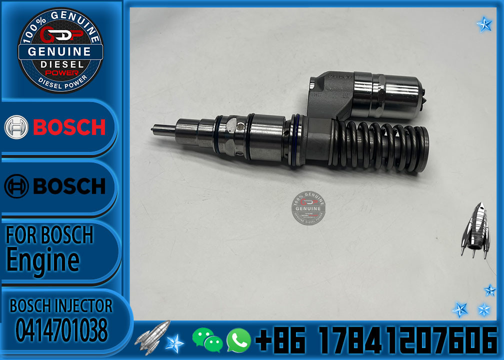 DJS Fuel Injector 0414701038 0414701039 0414701063 For SCANIA Injector R500 1548472 1766553 1539350
