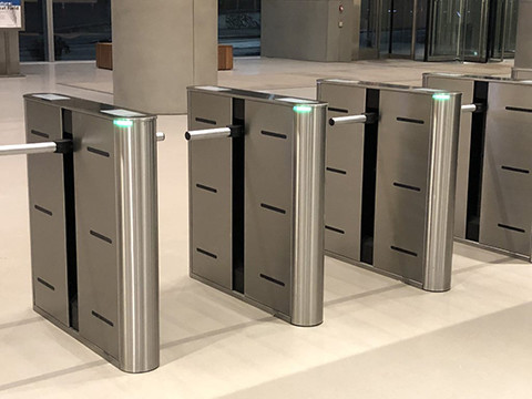 3 arm Office Building Turnstiles Controlled Access Turnstiles entrance gates OEM