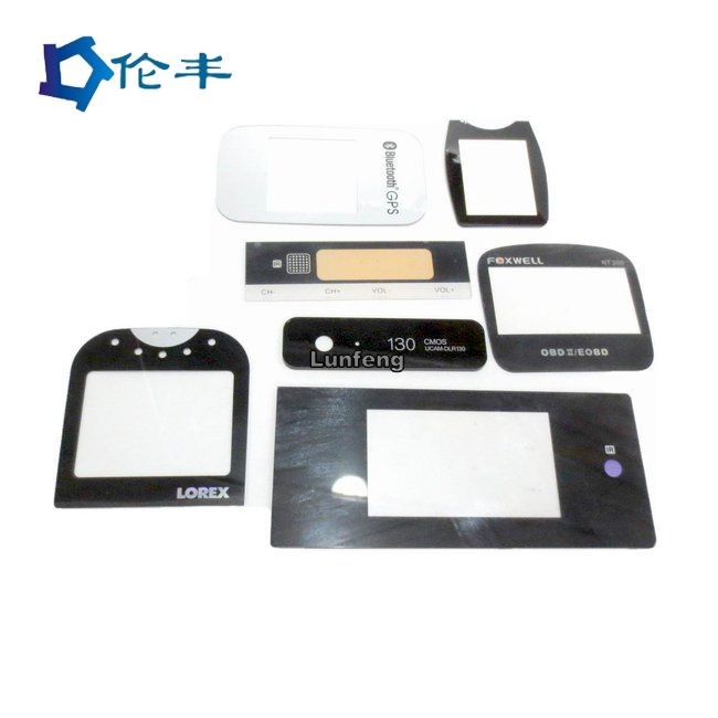 Anti-Scratch Acrylic Front Panel CNC Cutting 3M468MP Custom Graphic Overlay