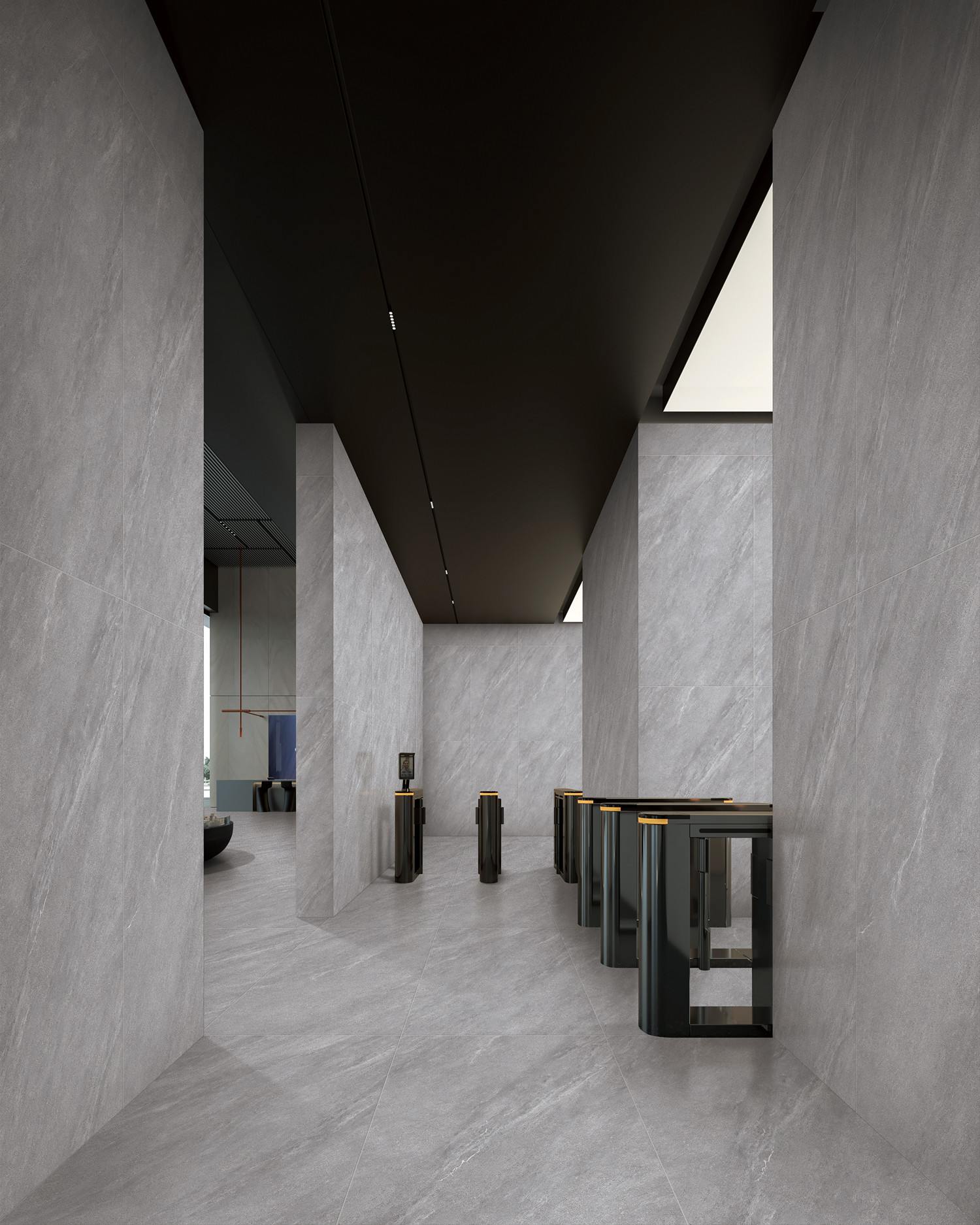24"X48" Gray Baby Face Glazed Porcelain Wall Tiles For Restaurant With Good Price