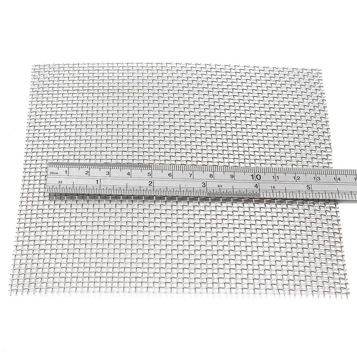 SS304 Woven Crimped Square Metal Mesh Sieving Screen Filter Wire Mesh