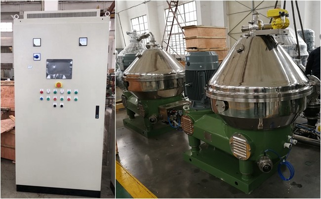 5000l/H 3 Phase Vegetable Oil Process Separator Automatic Discharging