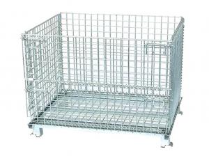 China Collapsible Steel Wire Mesh Cages Metal Security Cages on sale
