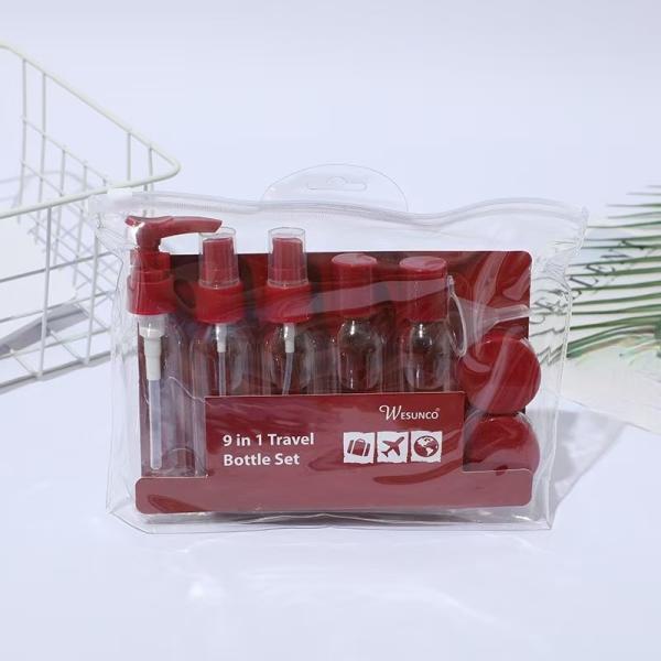 50ml Travel Bottle Set Leakproof Travel Bottle Set Shampoo Lotion Liquid Set on Airplane