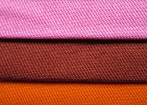 China Cavalry Heavy Twill Fabric / 100 Cotton Fabric With Reactive Dyed For Big Bags wholesale