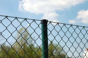 China Diamand Galvanized Chain Link Fence 15cm Hole L5m wholesale