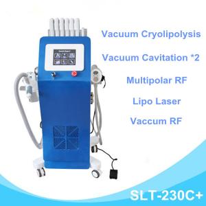 China Cryo lipolysis Laser Slimming Machine / Vacuum Cavitation Cellulite Removal wholesale