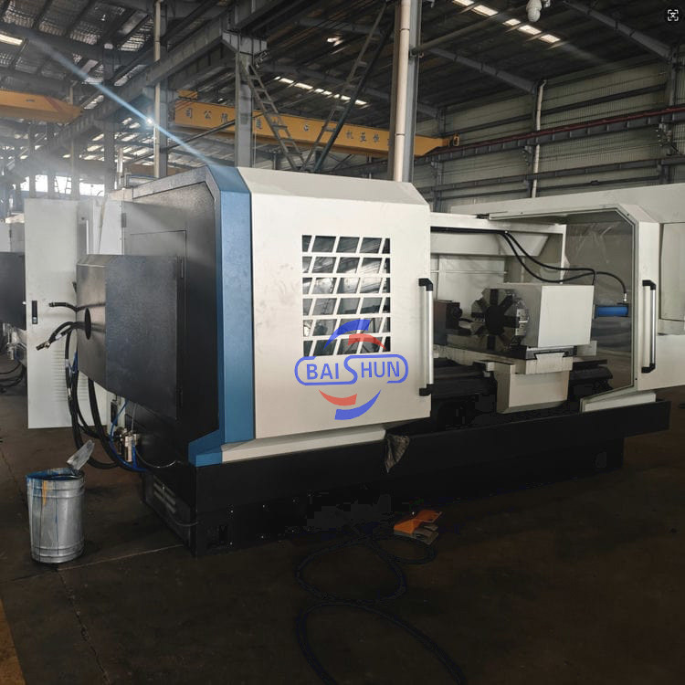 High Rigidty Automatic Oil Country Heavy Duty CNC Pipe Threading Lathe Machine For Screw Making