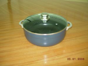 China Aluminium Non-Stick Caldero Pot (Glass Cover available) wholesale
