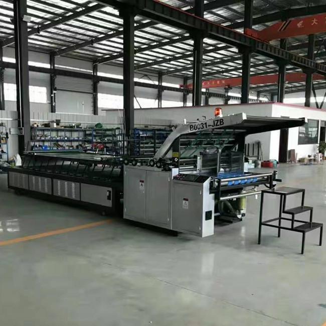 10kw Corrugated Laminating Machine Gray Color Semi Automatic For Cardboard
