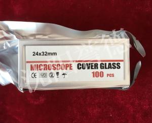 China Disposable Microscope Slide Cover Glass For Laboratory Educational Instrument wholesale