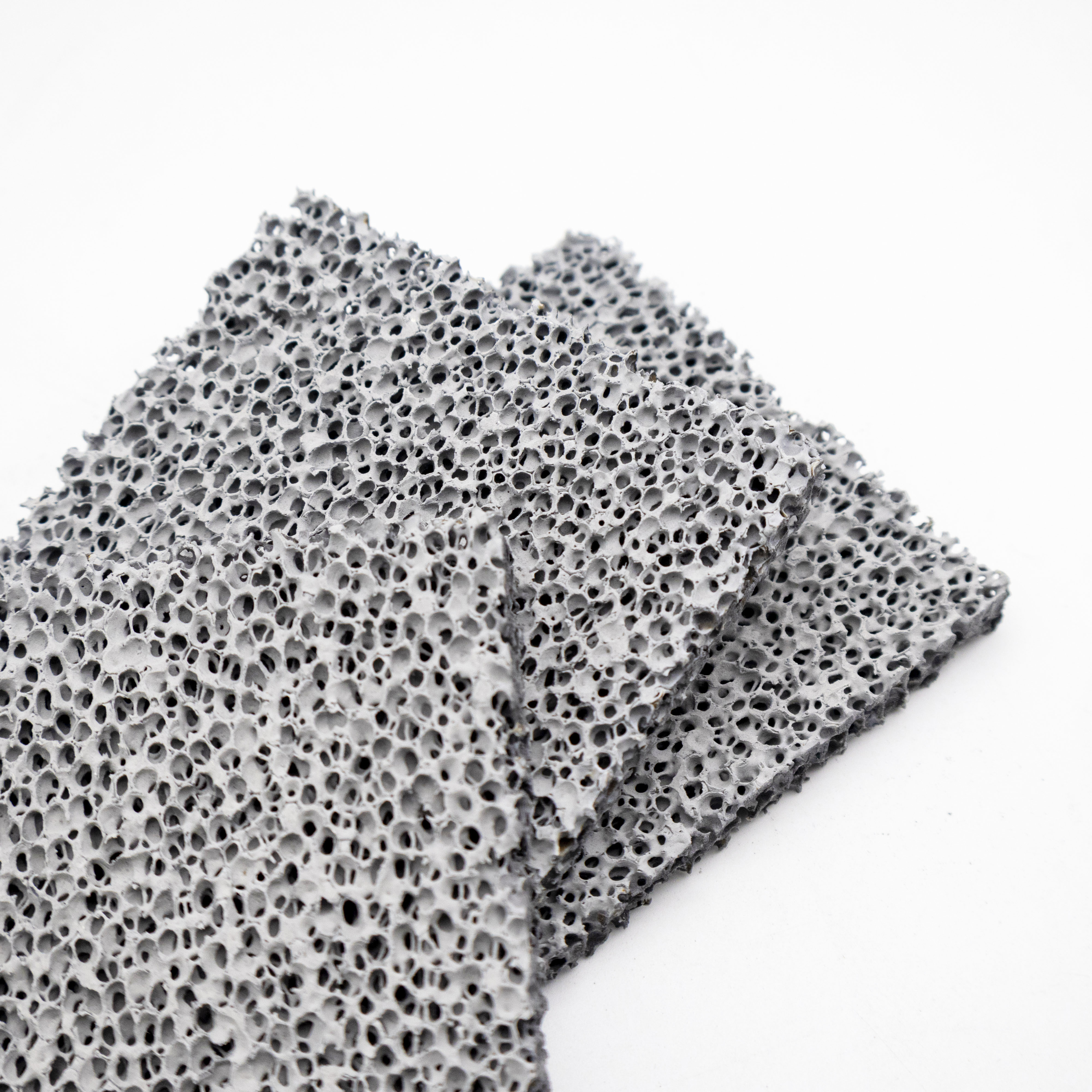 Open Cell Aluminum Foam Sheet Metal Foam For Soundproofing