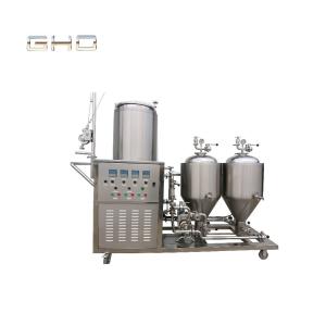China 200 KG Small Semi-Auto Beer Home Brewing Equipment with Stainless Steel Material wholesale