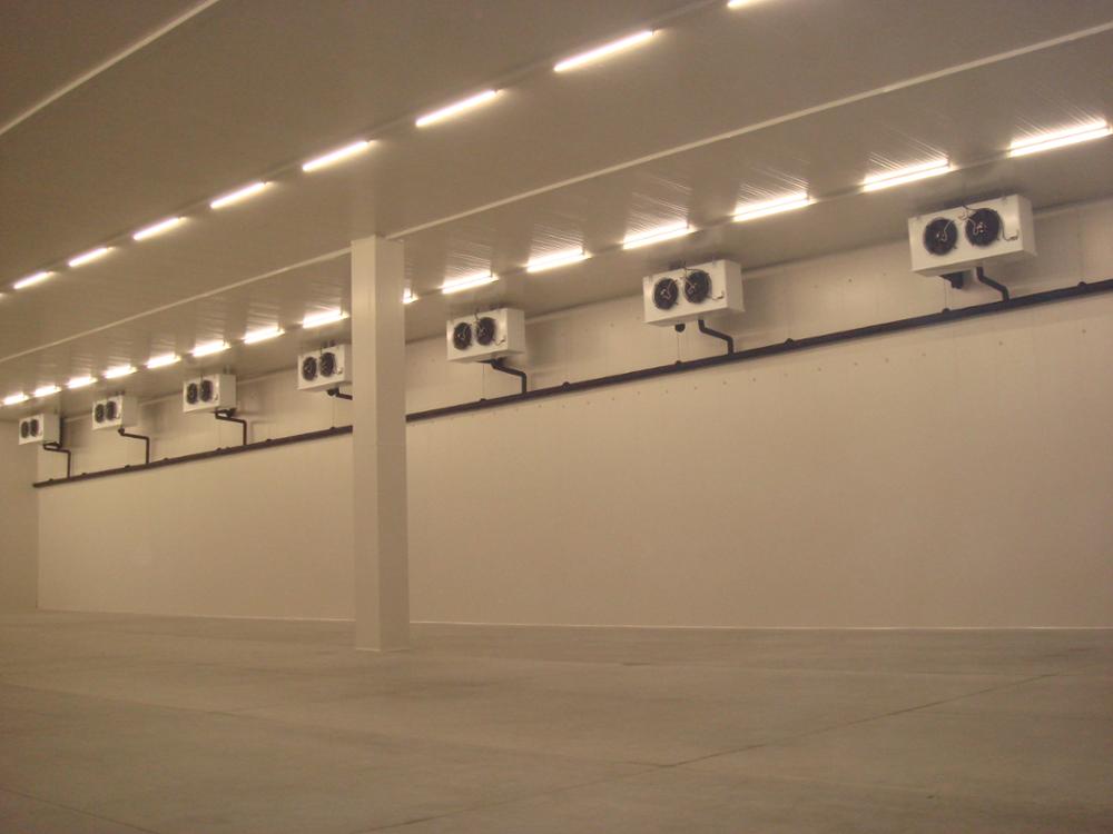 Long Service Life Sliding Door Cold Room For Meat And Fish Preservation