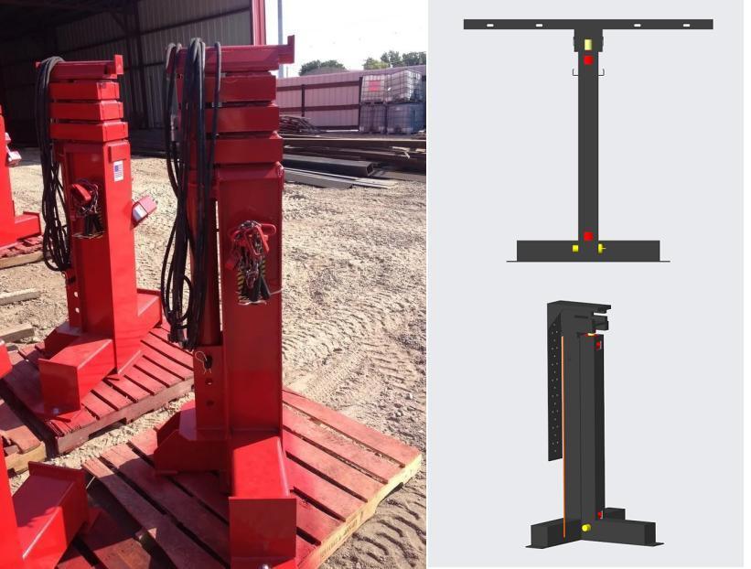 Automatic Tank Hydraulic Jacking System Stock Avail for Grain Silo Tank Jacking System
