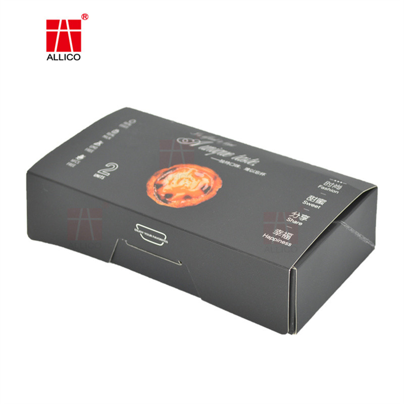 90gsm-250gsm Cupcake Food Packaging Gift Boxes F Flute For Bakery Shop
