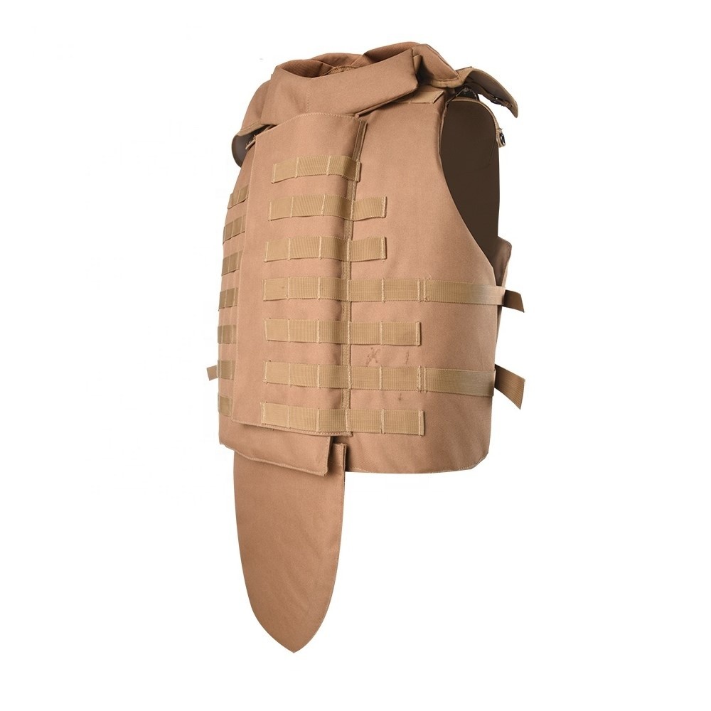 Comfortable Military Tactical Bulletproof Vest Snap Button Closure And Adjustable Fit