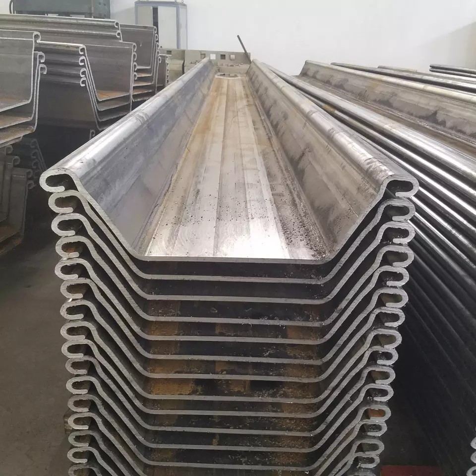 U Shape Steel Sheet Pile For Construction SY390 Q345B