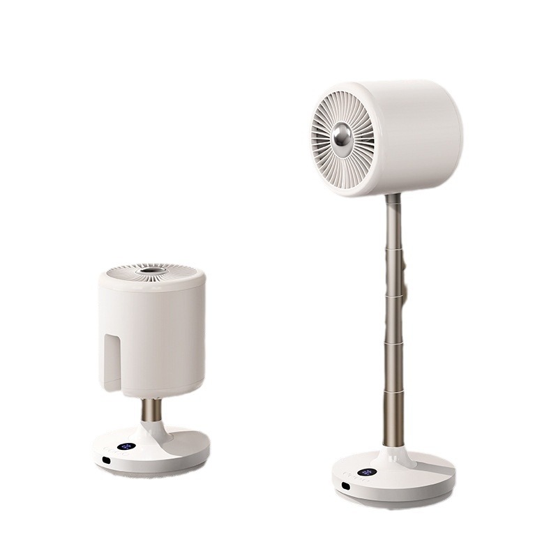 Air Cooling Fan With Light Rechargeable and Floor Standing Packing Size 345*235*247mm