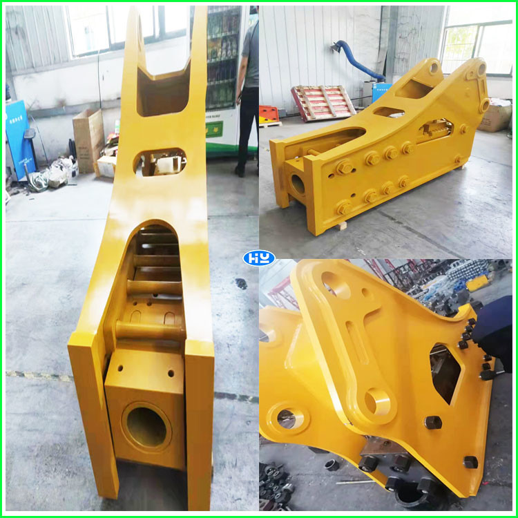 Demolition Excavator Mounted Crusher 2-4T Q345B Steel Small Hydraulic Breaker