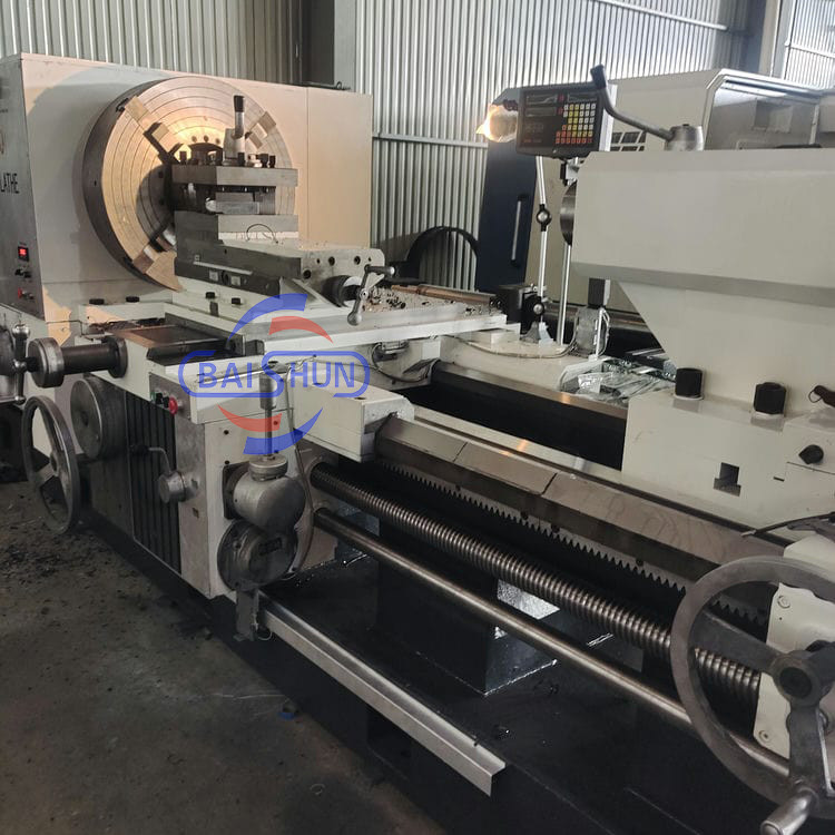 Big Spindle Bore High Precision Cnc Oil Country Pipe QK1325x1500 Pipe Threading Lathe