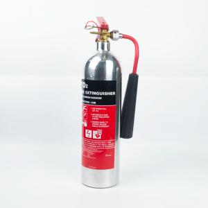 China Aluminum Alloy CO2 Fire Extinguisher 174 BAR Carbon Dioxide Fire Extinguisher Use wholesale