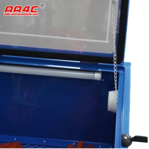 AA4C Car Workshop Equipments 90L Bench Sandblast Cabinet rust removal machine garage equipments