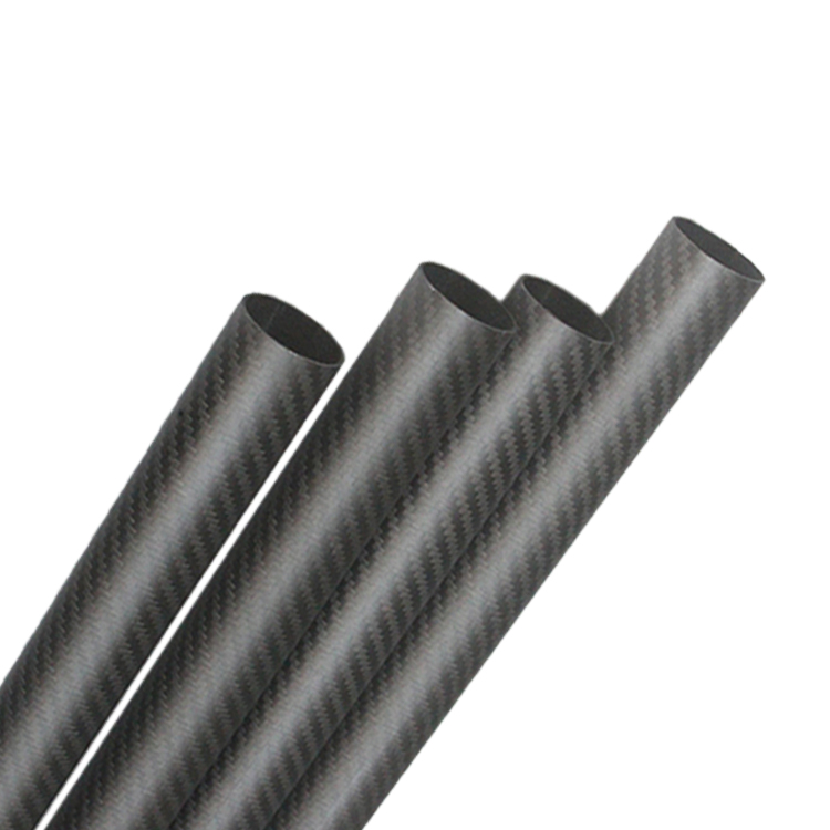 3k Twill Surface High Tensile Strength Carbon Fiber Tube for Industrial Applications