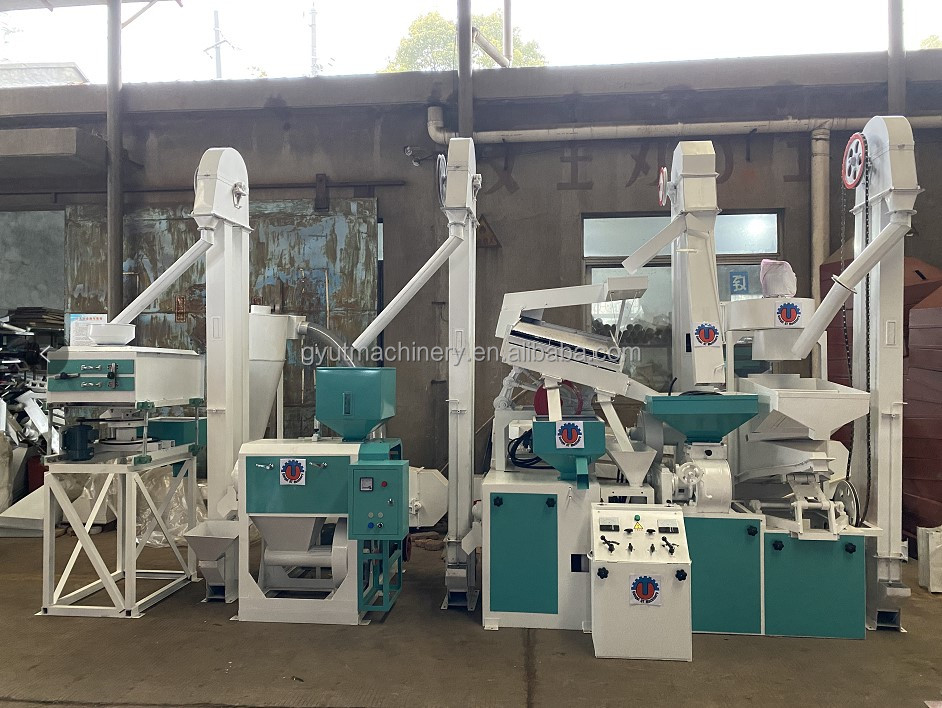 380V Voltage Full Automatic Rice Milling Machine for Stainless Steel Material and Rice