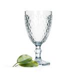 Personalised Red Wine Glass Crystal Goblets Single Wall