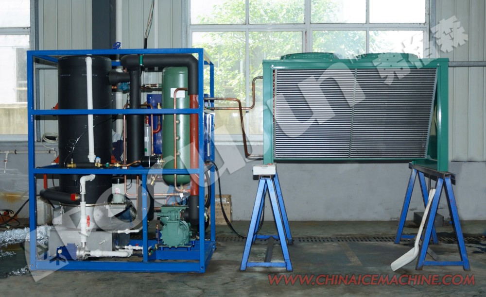 High Capacity Ice Production Automatic Cube Ice Machine with Bitzer Compressor