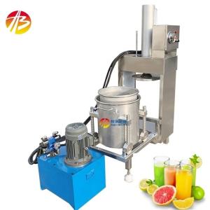 China 600kg/h Capacity Commercial Hydraulic Cold Press Juicer Extractor for Easy Operation wholesale