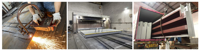 120T 24M Truck Weighing Systems With Load Cells
