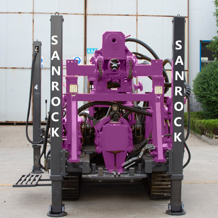 Crawler Core Drilling Rig Machine Hydraulic Exploration 500m Core Drilling Rig Equipment