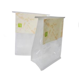 China Disposable Flat Bottom Thin And Lightweight Paper Bag For Cake Packaging wholesale
