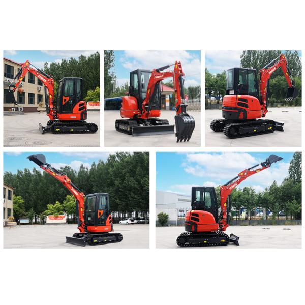 Compact Reliable TE-35s Mini Hydraulic Excavator With 0.09m3 Bucket Capacity