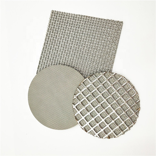 Custom Multilayer Stainless Steel Filter Mesh , Sintered Wire Mesh For Melt Filtration