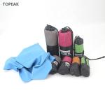 Bath Swimming Pool Microfiber Suede Towel Outdoor Ultra Compact 80mm