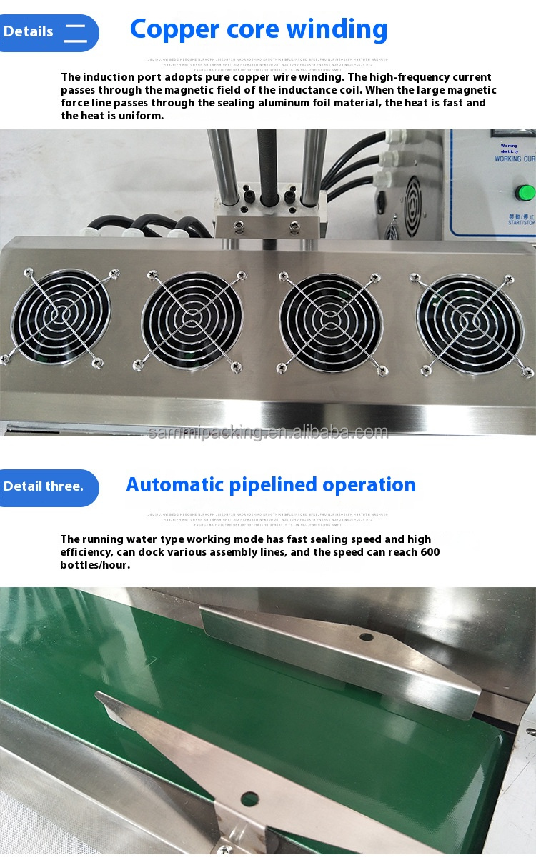 LX-6000A/6000H Induction Sealer for Oil Drum and Honey Bottle Forced Cooling Fan Included