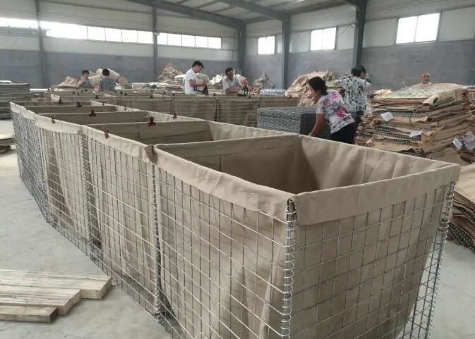 100*100mm Mesh Blast Wall Hesco Mil Blast Wall Basket
