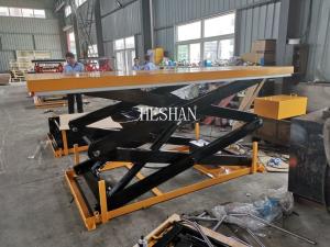 China OEM CE Certificate Stationary Electric Wheels Scissor Lift Table wholesale